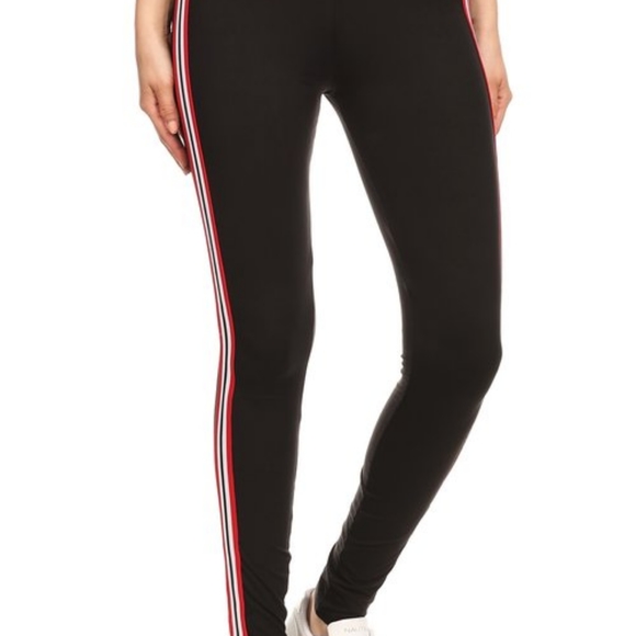 Legging Depot   Stripe Leggings - Picture 4 of 8